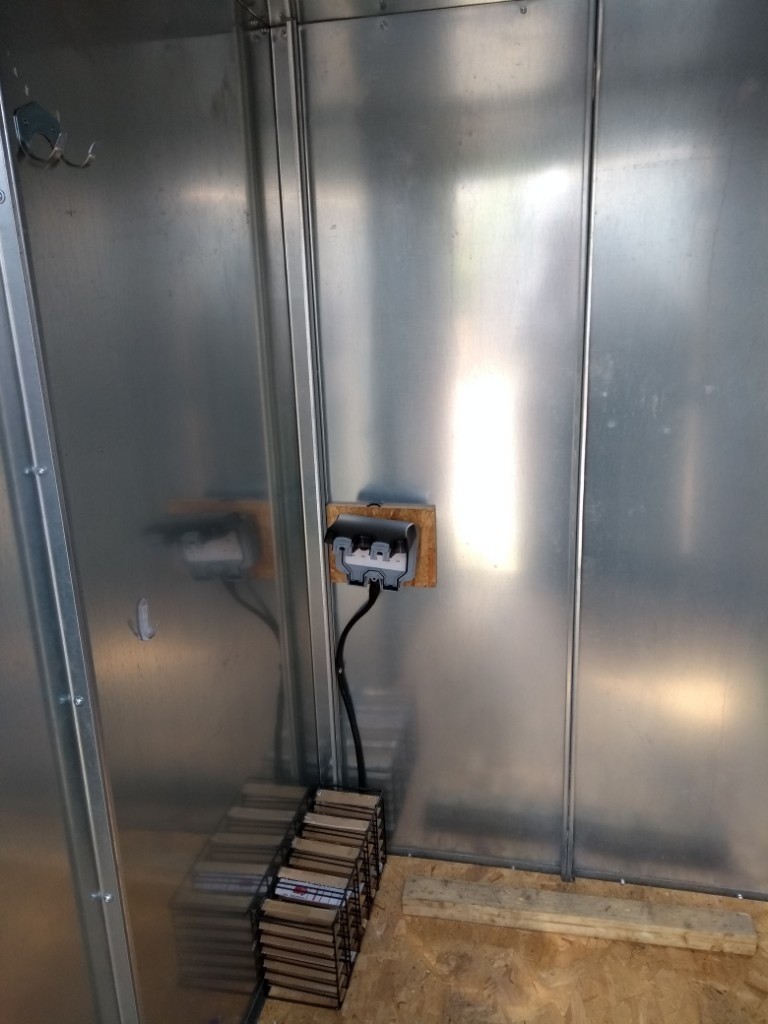 Galvanised Steel Mobility Scooter Shed | in Poole, Dorset 